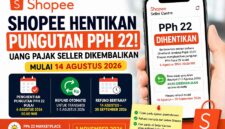 Pajak PPH 22 Marketplace di tunda,