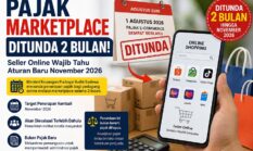 Pajak Marketplace Ditunda 2 Bulan! Seller Online Siap Hadapi Aturan Baru November 2026