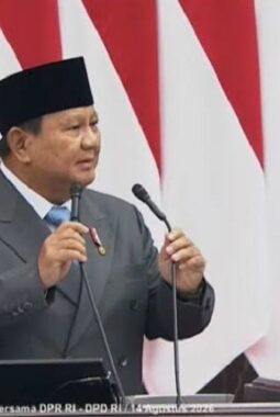 Pidato Kenegaraan Prabowo 2026: 121 Kebijakan Transformatif, Swasembada Pangan, MBG hingga Koperasi Merah Putih