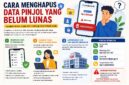 Cara menghapus data pinjol yang belum lunas
