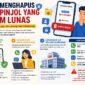 Cara menghapus data pinjol yang belum lunas