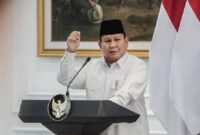 Foto ; Presiden RI, Prabowo Subianto