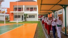 Tampak aktivvitas siswa sekolah rakyat