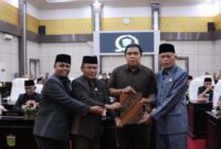 Wakil Wali Kota Sungai Penuh Azhar Hamzah ota kesepakatan KUA-PPAS 2027.