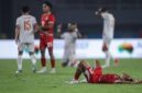 Timnas Indonesia saat di tahan imbang Singapura. GOOGLE