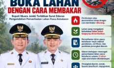 Muaro Jambi Perketat Aturan Karhutla: Buka Lahan dengan Membakar Dilarang, Ini Sanksinya