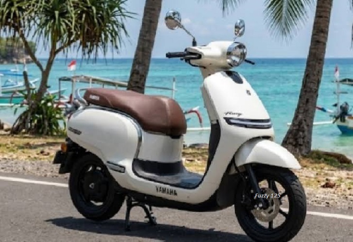 amaha memperkenalkan Fuzzy 125 sebagai skuter matik bergaya retro-modern
