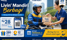 Transaksi Rp28 di Livin’ by Mandiri Bisa Dapat Paket Makanan, Ini Cara dan Jadwal Program Berbagi Jelang HUT ke-28