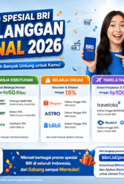 Hari Pelanggan Nasional 2026, Cek Daftar Promo BRI untuk Kuliner hingga Traveling