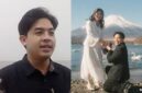Jerome Polin resmi melamar Gracia Caroline di Jepang. (Sumber/Google)