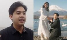 Jerome Polin Resmi Melamar Gracia Caroline di Jepang, Gunung Fuji Jadi Saksi Perjalanan Cinta 9 Tahun