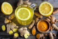Kunyit dan lemon dua diantara bumbu dapur yang cocok dikonsumsi untuk jaga kesehatan