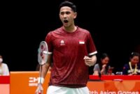 Alwi Farhan pemain Tim Badminton Indonesia