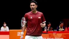 Alwi Farhan pemain Tim Badminton Indonesia