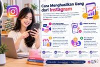 Craa terbaru menghasilkan uang dri instagram