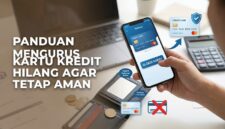 Ilustrasi cara melaporkan kartu kredit hilang
