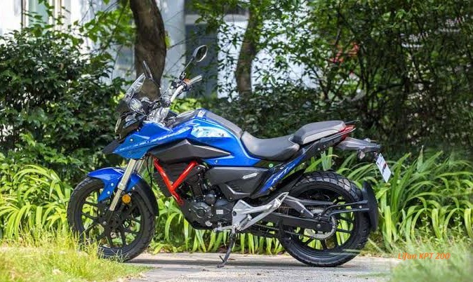 Tampilan gagah motor Lifan KPT 200