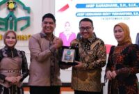 Prosesi pisah sambut kapolres kerinci.
