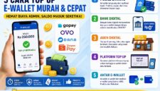 Cara top up e-wallet murah