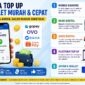 Cara top up e-wallet murah