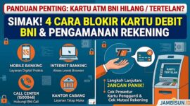 Cara Blokir dengan Cepat agar Rekening Tetap Aman jika kartu ATM hilang