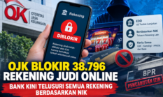 Terindikasi Judol, 38.796 Rekening Masuk Radar: Bank Diminta Telusuri Semua Rekening Berdasarkan NIK