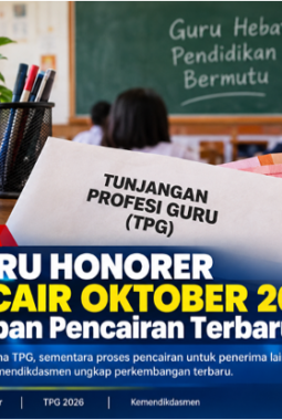 Kabar Baik Guru Honorer! TPG Oktober 2026 Mulai Masuk Rekening