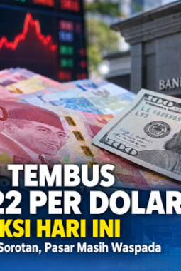 Rupiah Tembus Rp18.022 per Dolar AS, Keputusan BI Rate 5,75% Jadi Sorotan: Cek Prediksi Hari Ini