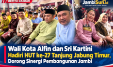 Wali Kota Alfin dan Sri Kartini Hadiri HUT ke-27 Tanjung Jabung Timur, Dorong Sinergi Pembangunan Jambi