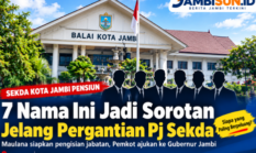 7 Nama Mengemuka Jelang Sekda Kota Jambi Pensiun, Siapa Bakal Jadi Pj?