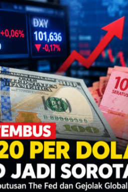 Rupiah Tembus Rp18.120 per Dolar AS, Pasar Waspadai Keputusan The Fed dan Gejolak Global