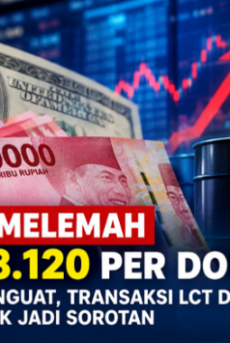 Rupiah Dibuka Melemah ke Rp18.120 per Dolar AS, Transaksi LCT dan Harga Minyak Jadi Sorotan