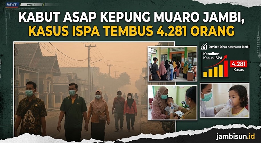 Kasus ISPA di Muaro Jambi meningkat drastis