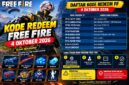Kode redeem FF 4 Oktober 2026