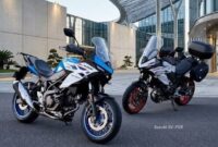 Penampakan motor touring terbaru Suzuki SV-7GX