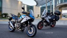 Penampakan motor touring terbaru Suzuki SV-7GX