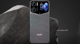 Tampilan HP Acer Sospiro A70