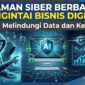 Ilustrasi Ancaman Siber Berbasis AI Mengintai Bisnis Digital
