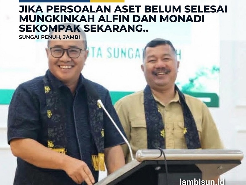 Kekompakan Walikota Sungai Penuh, Alfin dan Bupati Kerinci, Monadi