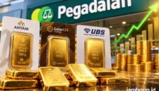 Harga Emas Pegadaian 17 Oktober 2026: Antam Tembus Rp2,6 Juta