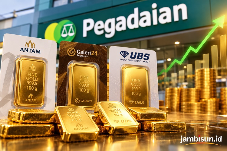 Harga Emas Pegadaian 17 Oktober 2026: Antam Tembus Rp2,6 Juta