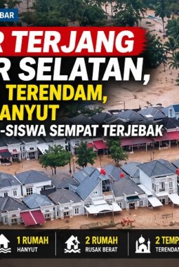 Banjir Terjang Pesisir Selatan, 115 Rumah Terendam, 1 Rumah Hanyut dan 50 Warga Dievakuasi