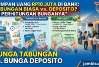 Bunga Deposito Rp10 Juta Bisa Lebih Besar