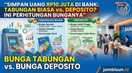 Bunga Deposito Rp10 Juta Bisa Lebih Besar