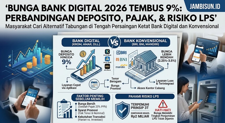 Simulasi Bunga Bank Digital 2026