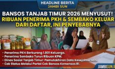 Bansos Tanjab Timur 2026 Menyusut! Ribuan Penerima PKH dan Sembako Keluar dari Daftar, Ini Penyebabnya