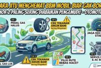 Strategi menghemat konsumsi BBM kendaraan