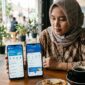 Ilustrasi E-Wallet vs Mobile Banking