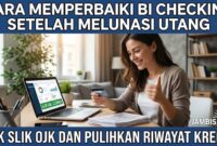 Cara Memperbaiki BI Checking Setelah Melunasi Utang