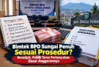 Ilustrasi Bimtek BPD Sungai Penuh terus disoal